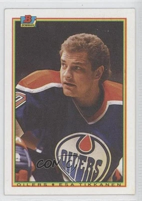 1990-91 Bowman Esa Tikkanen #194 - Image 1 of 2