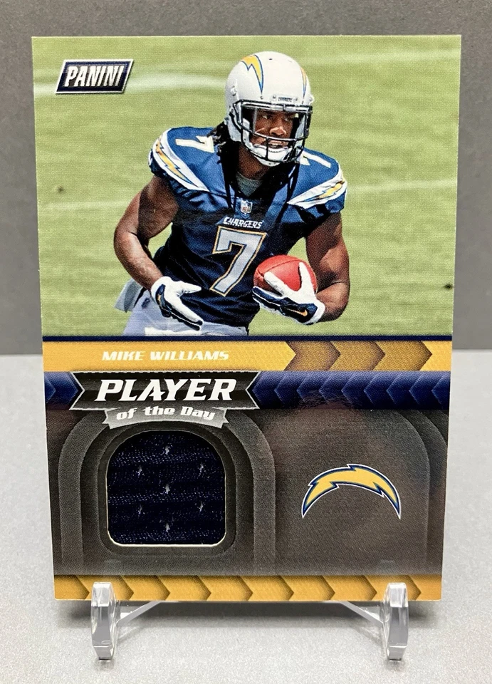 2017 MIKE WILLIAMS Panini Player Of The Day Material Card# MW - Image 1 of 2