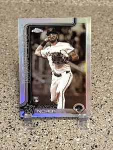 Connor Norby 2025 Topps Chrome Sepia Refractor Rookie Card SP Marlins - Bild 1 von 7