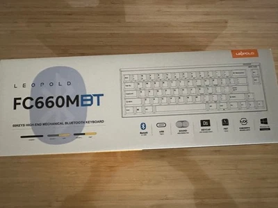 LEOPOLD FC660MBT Mechanical Keyboard Cherry MX Red Switch Unopened - Image 1 of 3
