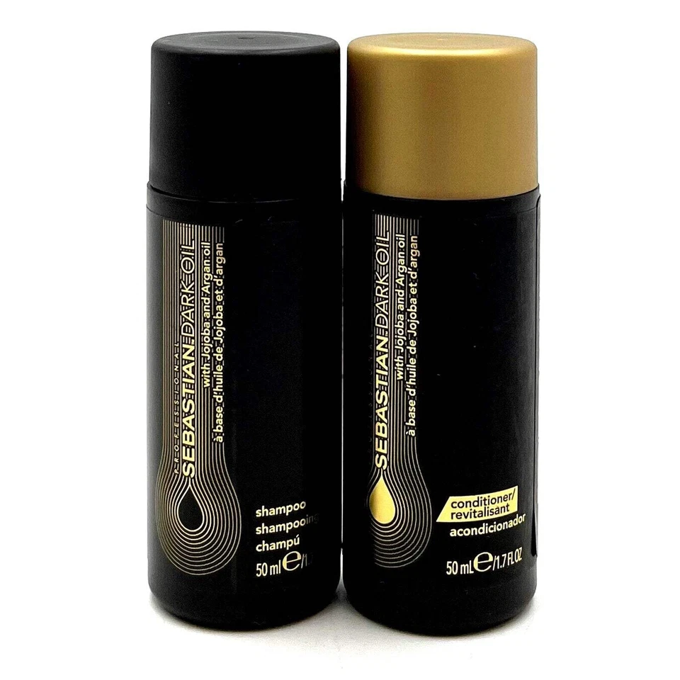 Sebastian Dark Oil Shampoo & Conditioner 1.7 oz Duo Travel Size - Image 1 of 1