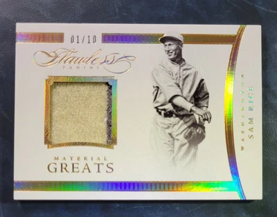 SAM ARROZ 01/10 2016 PANINI MATERIAL IMPECABLE GRANDES #23 JERSEY CARD HOF Foto 1 de 4