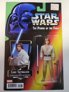 Star Wars #1 Marvel Comics 2025 Series Action Figure Variant 9.4 Near Mint - Picture 1 of 2