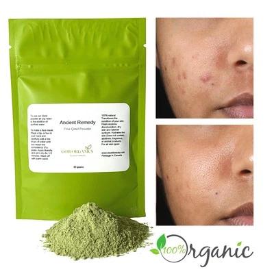 Organic Qasil Powder Sidr Powder Skin Facial Mask Skin Care Mask - Image 1 of 4
