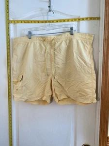 Tommy Bahama pantaloncino nuoto cargo coulisse elastico in vita giallo relax taglia L - Foto 1 di 6