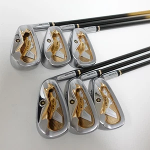 HONMA GOLF BERES IS-02 6pcs Iron Set 6-11 Flex-R 3STAR ARMRQ 6 49 No Head Cover - Picture 1 of 16