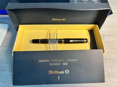 Pelikan ~ M250 Levenger  ~ Tortoise Shell Brown ~ 14K Fine VINTAGE - Image 1 of 4