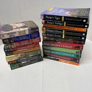 Lot of 19 Bernard Cornwell - Near Complete Richard Sharpe Series - Historical - Picture 1 of 12