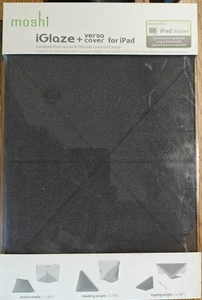 Moshi iGlaze Versa Cover for Apple iPad 2/3rd Generation - NIB Gray SHIPS FREE - Picture 1 of 2