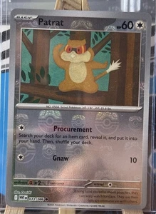 Patrat - (Master Ball Pattern) 072/086 SV: White Flare Holo NM - Picture 1 of 10
