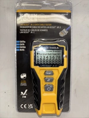 Klein Tools LAN Scout Jr. 2 Data Cable Tester - Image 1 of 3