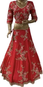 Indian Wedding Bridal Lengha Brand New- Size Medium - Picture 1 of 5
