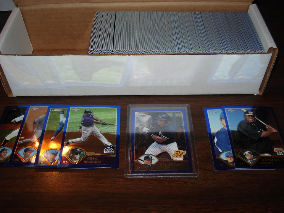 2003 Topps Chrome Traded Baseball Complete Set #T1-T275 Cano Cabrera Ortiz - Image 1 of 1
