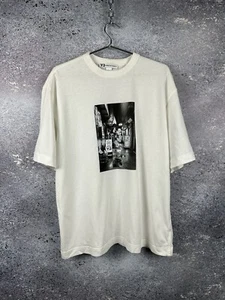 ADIDAS ORIGINALS Y-3 YOHJI YAMAMOTO ALLEWAY GRAPHIC SS TEE WHITE MEN’S T-SHIRT L - Picture 1 of 16