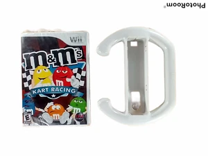 New M&Ms Kart Racing Nintendo Wii Manual Nascar Video Game Steering Wheel Lot - Picture 1 of 3