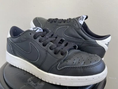 Nike Air Jordan 1 I Retro Bajo OG Negro Cyber Monday Talla 7y GS 709999-010 xi iv Foto 1 de 4