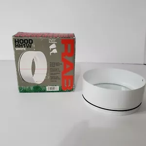 RAB Hood White HH1W Cast Aluminum Floodlight Cover Protect Against Water & Glare - Picture 1 of 13