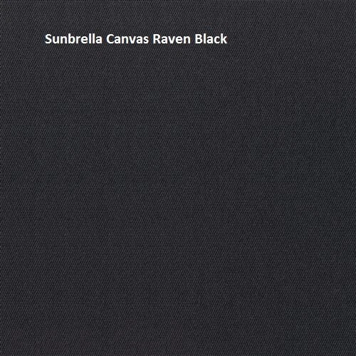 Sunbrella Lona Cuervo Negro 5471-0000 Exterior/Interior Tela por Yarda, 54" con Foto 1 de 1