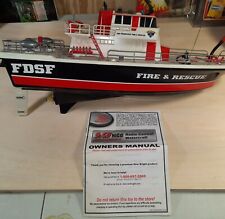 New Bright Rc Boat Fire And Rescue Working