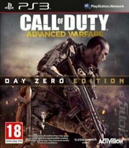 Call of Duty: Advanced Warfare: Day Zero Edition PS3 PRISTINE 1st Class DELIVRY