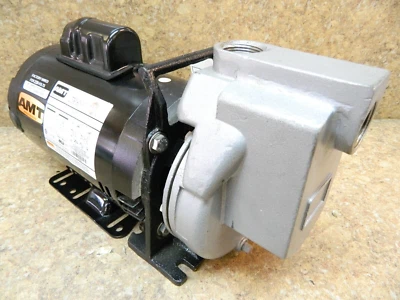 AMT  4298-98  Stainless Centrifugal Pump 1.5 HP  1 PH 208-230/115 V   1" NPT - Image 1 of 4