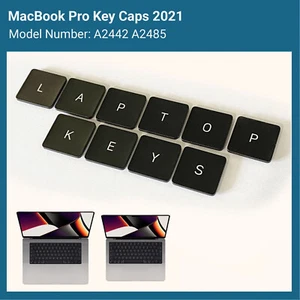 MacBook Pro Replacement Key & Clip for A2442 A2485 A2779 A2780 M1 M2 2021 - 2023 - Picture 1 of 7