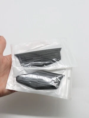 2*For CTS STS DTS SRX XLR ATX XTS Emblem Badge Stickers All Black Decor Decals - Image 1 of 4