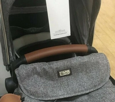 HANDMADE CUBIERTAS de cuero sintético Silver Cross Wayfarer & Pioneer para barra de parachoques solamente