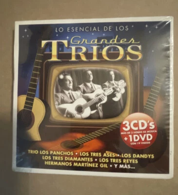 Grandes Trios tres Ases Diamantes Reyes 3CDs + 1DVD  Nuevo!! - Image 1 of 2