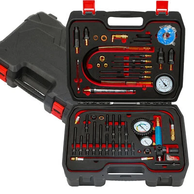 Kompressionstester Druckverlustprüfer für Benzin u Dieselmotoren PKW LKW Motorrd - Bild 1 von 4