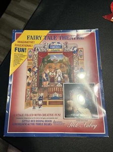 Peck Aubry Fairy Tale Paper Doll Theatre Little Red Riding Hood Goldilocks - Picture 1 of 4