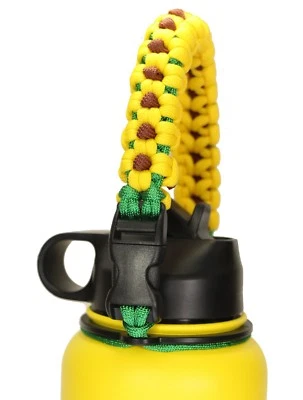 GALAXTEK Paracord Strap Handle for Simple Modern Summit Stainless Steel Water bottles
