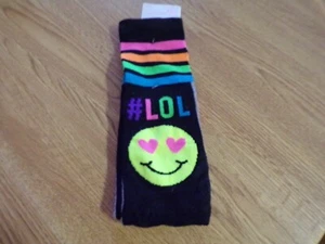 Girls Justice Knee High Socks Fits Shoe Size 5-9 - Picture 1 of 1