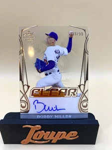 Leaf Trinity Baseball 2023 radiocontrol automático MLB Bobby Miller/99 CA-BM1 - Imagen 1 de 1
