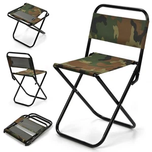 Camping Chair Folding Chair Folding Fishing Chair Hiking Chair Outdoor Compact Chair - Picture 1 of 11