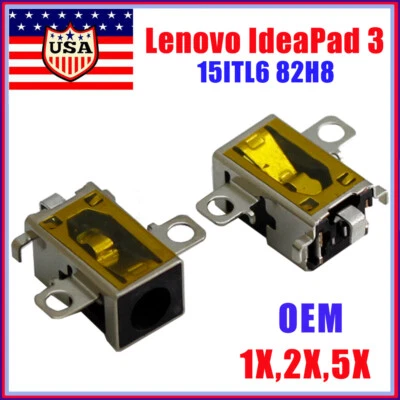 OEM Laptop Charging Port DC IN Power Jack For Lenovo IdeaPad 3 15ITL6 82H8