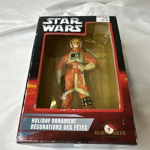 Kurt S. Adler 2006 Star Wars Porcelain Holiday Ornament Pilot Luke Skywalker - Picture 1 of 7