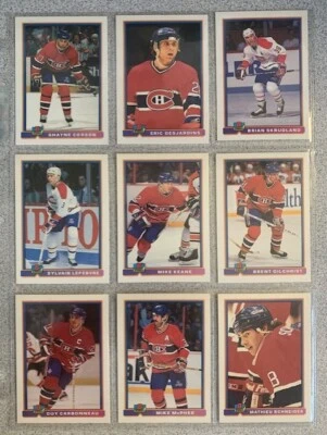 Montreal Canadiens 1991-92 Singles, RCs -Complete Your Set - You Pick - FREE S/H - Image 1 of 4
