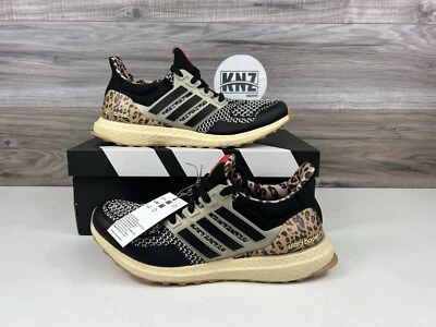 **RARO Adidas Ultra Boost 1.0 Core Negro Leopardo Zapatos (JR5844) NUEVO Foto 1 de 4