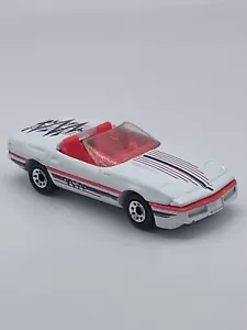 Matchbox CHEVROLET CORVETTE 1993 bianco 1987 1:56 MB14-G11 pressofuso sciolto - Foto 1 di 24