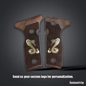 Customizable Beretta Mod 8000 / 8040 F Stoger Compatible KSD Brand Walnut Grip - Picture 1 of 3