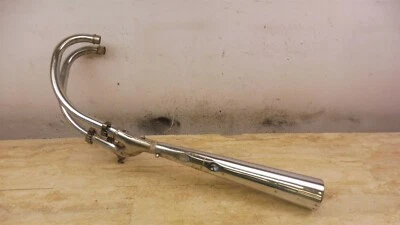 1980 Suzuki GS550E S122-4> левая сторона выхлоп глушитель глушитель коллекторы трубы - Изображение 1 из 4