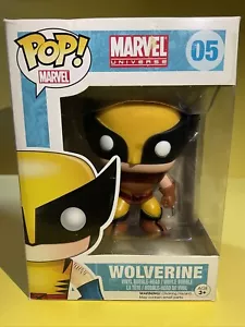Funko Pop! Marvel #05 WOLVERINE (Brown Suit) VAULTED Rare - Picture 1 of 6