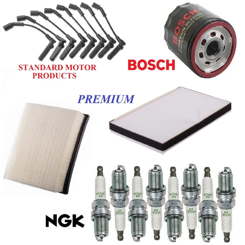 Kit de afinación filtros bujías de cable para Chevrolet Impala V8 5,3 L 2007-2008 Foto 1 de 1