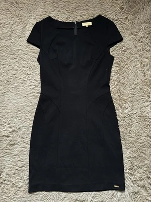 Miss Sixty Elegant Black Fitted Dress Women’s Size S - Classic Short Sleeve Foto 1 de 4