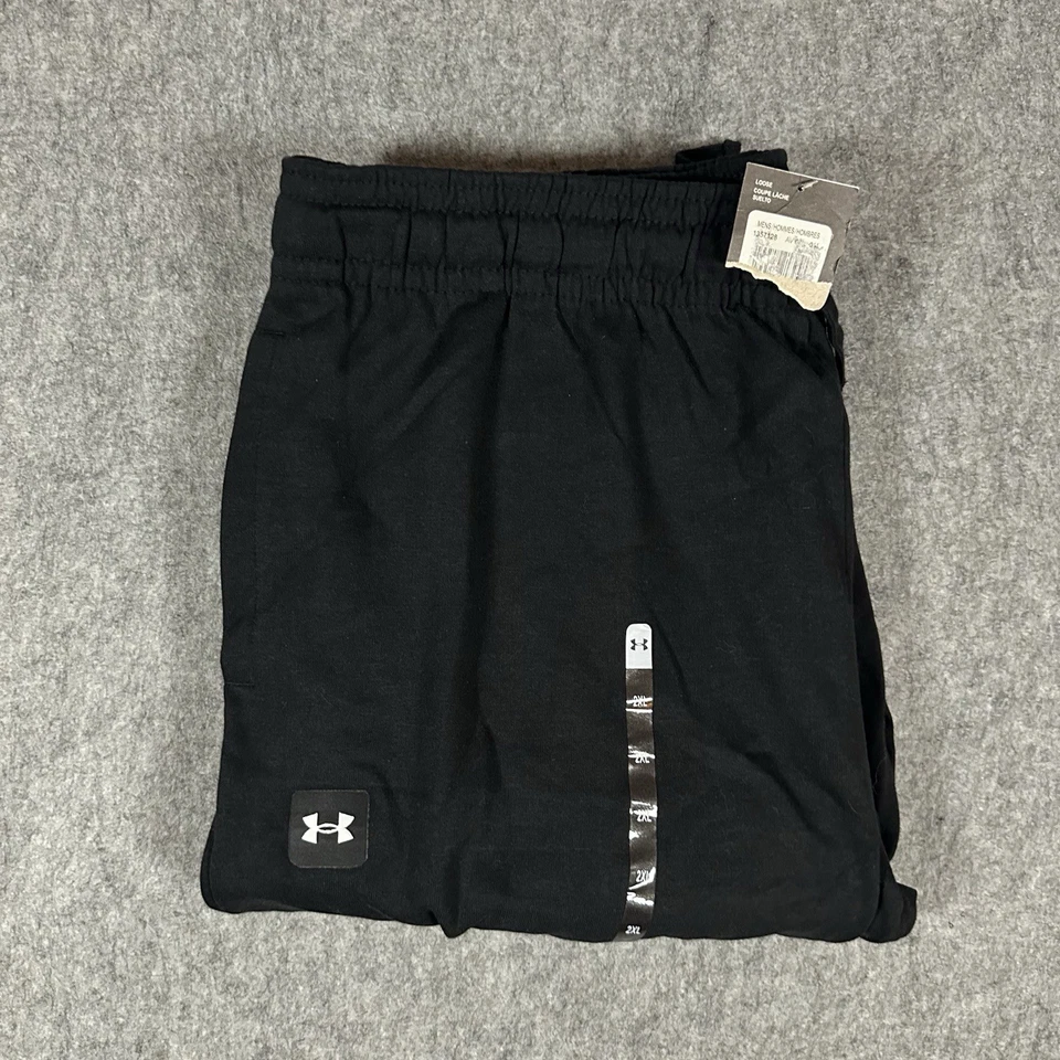 Under Armour 1357128 Men's Rival Fleece Jogger Black Pants Xxl-keeps You Warm
