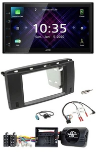 JVC DAB 2DIN Lenkrad Bluetooth USB Autoradio für Mercedes SLK 08-11 R171 - Bild 1 von 12