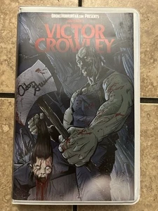 Victor Crowley (VHS) Horror, Slasher, AUTOGRAPHED, rare, Limited Edition, OOP - Picture 1 of 3