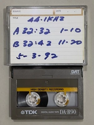 Diana Ross - Motown's Greatest Hits DAT Digital Audio Tape Cassette Ultra Rare - Image 1 of 2