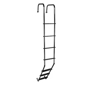Stromberg Carlson LA-401BA Universal Outdoor RV Ladder - Black (0139.1999) (R) - Foto 1 di 1